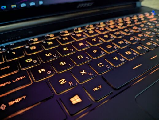 Игровой ноутбук MSI GS66 / 15.6" (1920x1080) IPS / Intel Core i7-10750H (6 (12) ядер по 2.6 - 5.0 GHz) / 16 GB DDR4 / 1000 GB SSD / nVidia GeForce RTX 2070, 8 GB GDDR6, 256-bit / WebCam / Windows 10