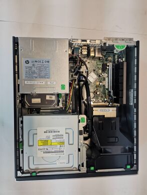 Комп'ютер HP Compaq Elite 8200 SFF / Intel Core i5-2400 (4 ядра по 3.1 - 3.4 GHz) / 6 GB DDR3 / 500 GB HDD / nVidia GeForce 605 1 GB 