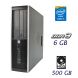 Комп'ютер HP Compaq Elite 8200 SFF / Intel Core i5-2400 (4 ядра по 3.1 - 3.4 GHz) / 6 GB DDR3 / 500 GB HDD / nVidia GeForce 605 1 GB , 6, 500 HDD