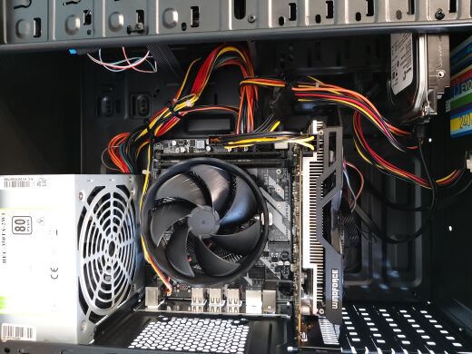 Logic Power LP2008 ATX / Intel Xeon E5-2440 (6 (12) ядер по 2.4-2.9 GHz) / 16 GB DDR3 ECC / new 240 GB SSD+500 GB HDD / nVidia GeForce GTX 950 2GB GDDR5 128-bit