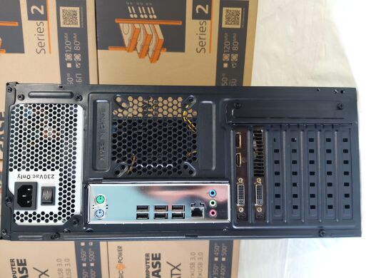 Logic Power LP2008 ATX / Intel Xeon E5-2440 (6 (12) ядер по 2.4-2.9 GHz) / 16 GB DDR3 ECC / new 240 GB SSD+500 GB HDD / nVidia GeForce GTX 950 2GB GDDR5 128-bit