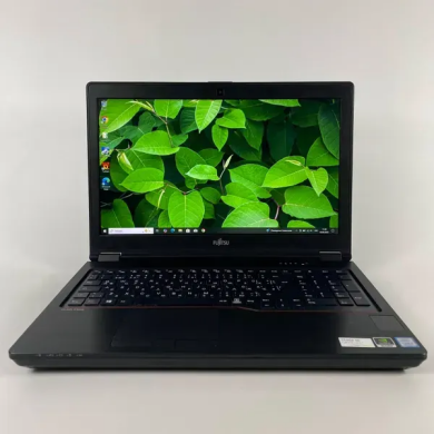 Мобильная рабочая станция Б-класс Fujitsu Celsius H780 / 15.6" (1920x1080) IPS / Intel Core i7-8750H (6 (12) ядер по 2.2 - 4.1 GHz) / 16 GB DDR4 / 512 GB SSD / nVidia Quadro P600, 4 GB GDDR5, 128-bit / VGA / USB Type-C / HDMI / WebCam
