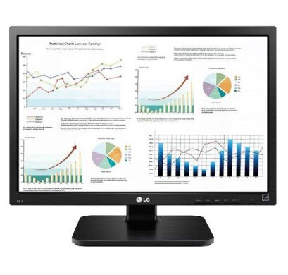 Монитор LG 22BK55WY-B / 22" (1680x1050) TN / 1x DisplayPort, 1x DVI, 1x VGA