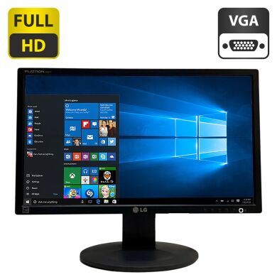 Монітор LG Flatron E2211S-BN / 22" (1920x1080) TN / VGA / VESA + Кабель живлення