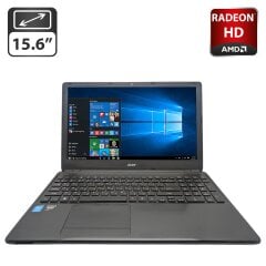 Ноутбук Acer Aspire ES1-532G / 15.6" (1366x768) TN / Intel Pentium 3556U (2 ядра по 1.7 GHz) / 8 GB DDR3 / 320 GB HDD / AMD Radeon HD 8670M, 1 GB GDDR3, 64-bit / WebCam / DVD-ROM