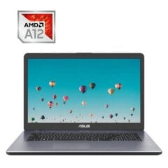 Ноутбук Asus VivoBook F705Q / 17.3" (1600x900) TN / AMD A12-9720P (4 ядра по 2.7 - 3.6 GHz) / 8 GB DDR4 / 240 GB SSD / AMD Radeon R7 Graphics / WebCam / Win 10 Home 