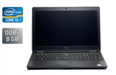 Ноутбук Б-класс Dell Latitude 5580 / 15.6" (1920x1080) IPS / Intel Core i5-7300U (2 (4) ядра по 2.6 - 3.5 GHz) / 8 GB DDR4 / 128 GB SSD / Intel HD Graphics 620 / WebCam / HDMI