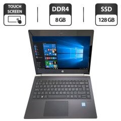 Ноутбук Б-клас HP ProBook 430 G5 / 13.3" (1366x768) TN Touch / Intel Core i5-8250U (4 (8) ядра по 1.6 - 3.4 GHz) / 8 GB DDR4 / 128 GB SSD / Intel UHD Graphics 620 / WebCam