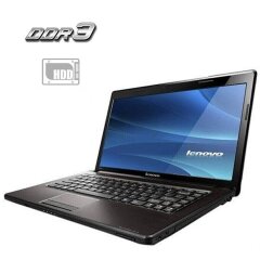 Ноутбук Б-клас Lenovo G570 / 15.6" (1366x768) TN / Intel Pentium B960 (2 ядра по 2.2 GHz) / 4 GB DDR3 / 320 GB HDD / Intel HD Graphics / WebCam / DVD-RW