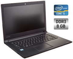 Ноутбук Б-класс Toshiba Tecra C40-D / 14" (1366x768) TN / Intel Core i5-7200U (2 (4) ядра по 2.5 - 3.1 GHz) / 8 GB DDR3 / 128 GB SSD / Intel HD Graphics 620 / HDMI / Windows 10