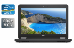 Ноутбук Dell Latitude E5450 / 14" (1920x1080) IPS / Intel Core i5-5200U (2 (4) ядра по 2.2 - 2.7 GHz) / 8 GB DDR3 / 240 GB SSD / Intel HD Graphics 5500 / WebCam / Windows 10