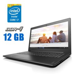 Ноутбук Lenovo IdeaPad 310-15IKB / 15.6" (1366x768) TN Touch / Intel Core i7-7500U (2 (4) ядра по 2.7 - 3.5 GHz) / 12 GB DDR4 / 256 GB SSD / Intel HD Graphics 620 / WebCam / Win 10