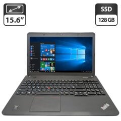 Ноутбук Lenovo ThinkPad E540 / 15.6" (1366x768) TN / Intel Core i3-4000M (2 (4) ядра по 2.4 GHz) / 8 GB DDR3 / 128 GB SSD / Intel HD Graphics 4600 / WebCam / DVD-ROM