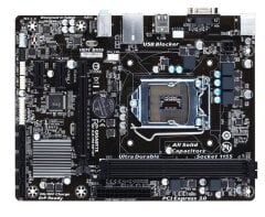 Нова материнська плата Gigabyte GA-H61M-D1 / Socket LGA1155 / ОЕМ Bulk