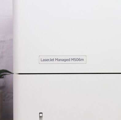 Принтер HP LaserJet Managed M506m / Лазерний монохромний друк / 1200x1200 dpi / A4 / 43 стор/хв / Ethernet, USB 2.0 / Дуплекс