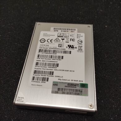 Твердотельный накопитель SSD Hewlett Packard Enterprise DOPM3840S5xnNMRI / 2.5" / 3840 GB / SAS / eMLC
