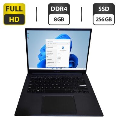 Ультрабук Б-класс Asus Vivobook Pro 14 K3400P / 14" (1920x1080) OLED / Intel Core i5-11300H (4 (8) ядра по 3.1 - 4.4 GHz) / 8 GB DDR4 / 256 GB SSD / Intel Iris Xe Graphics / WebCam