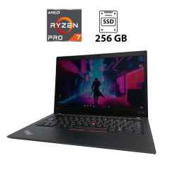 Ультрабук Б-клас Lenovo ThinkPad T14s / 14" (1920x1080) IPS / AMD Ryzen 7 Pro 4750U (8 (16) ядра по 1.7 - 4.1 GHz) / 16 GB DDR4 / 256 GB SSD M.2 / AMD Radeon Graphics / WebCam