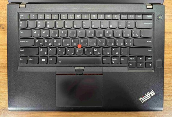 Ультрабук Б-класс Lenovo ThinkPad T470 / 14" (1920x1080) IPS / Intel Core i5-6300U (2 (4) ядра по 2.4 - 3.0 GHz) / 16 GB DDR4 / 512 GB SSD / Intel HD Graphics 520 / WebCam / TouchID / Windows 10