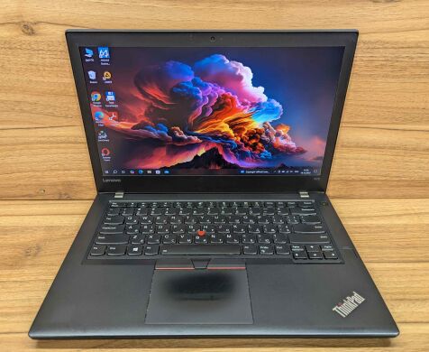 Ультрабук Б-класс Lenovo ThinkPad T470 / 14" (1920x1080) IPS / Intel Core i5-6300U (2 (4) ядра по 2.4 - 3.0 GHz) / 16 GB DDR4 / 512 GB SSD / Intel HD Graphics 520 / WebCam / TouchID / Windows 10