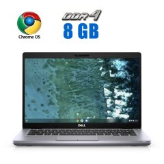 Ультрабук Dell Latitude 5400 Chromebook / 14" (1366x768) TN / Intel Core i3-8145U (2 (4) ядра по 2.1 - 3.9 GHz) / 8 GB DDR4 / 120 GB SSD / Intel UHD Graphics 610 / WebCam / ChromeOS