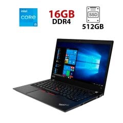 Ультрабук Lenovo ThinkPad T14 Gen 1 / 14" (1920x1080) IPS / Intel Core i5-10310U (4 (8) ядра по 1.7 - 4.4 GHz) / 16 GB DDR4 / 512 GB SSD / Intel UHD Graphics / WebCam