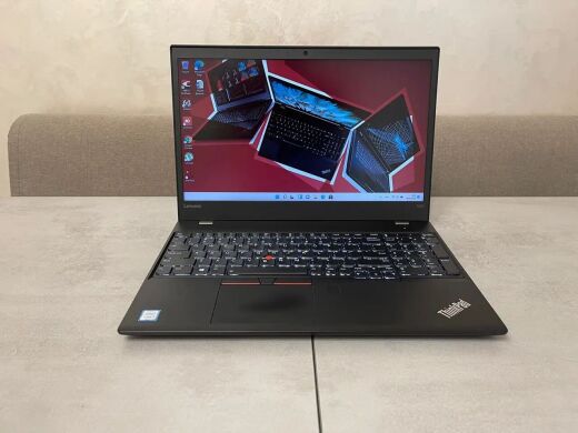 Ультрабук Lenovo ThinkPad T570 / 15.6" (1366x768) TN / Intel Core i5-7200U (2 (4) ядра по 2.5 - 3.1 GHz) / 8 GB DDR4 / 256 GB SSD / WebCam 