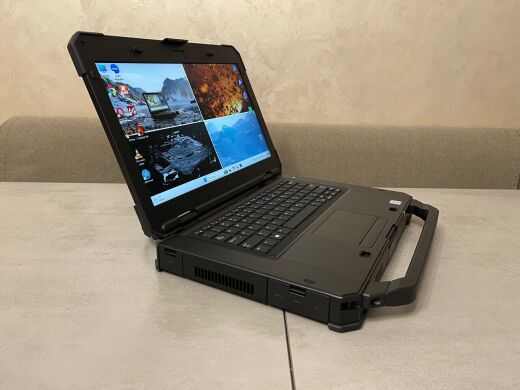 Защищенный ноутбук Dell Latitude 5424 Rugged / 14" (1920x1080) IPS Touch / Intel Core i5-8350U (4 (8) ядра по 1.7 - 3.6 GHz) / 16 GB DDR4 / 512 GB SSD M.2 / AMD Radeon RX 540, 4 GB GDDR5, 128-bit / WebCam / Два АКБ / Стилус