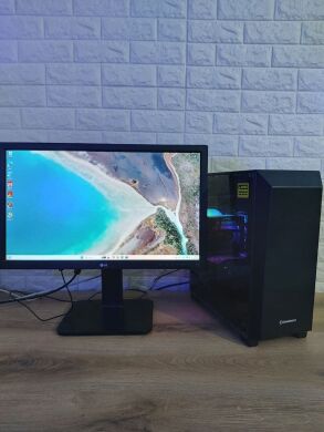 Комплект ПК: GameMax Nova Tower / Intel Core i5-3470 (4 ядра по 3.2 - 3.6 GHz) / 16 GB DDR3 / 500 GB SSD + 500 GB HDD / nVidia GeForce GTX 760, 2 GB GDDR5, 256-bit / 400W + Монітор LG 24MB37PM-B / 24" (1920x1080) IPS Комплект ПК: GameMax Nova Tower / Intel Core i5-3470 (4 ядра по 3.2 - 3.6 GHz) / 16 GB DDR3 / 500 GB SSD + 500 GB HDD / nVidia GeForce GTX 760, 2 GB GDDR5, 256-bit / 400W + Монітор LG 24MB37PM-B / 24" (1920x1080) IPS