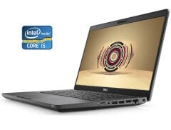 Ультрабук Dell Latitude 5400 / 14" (1920x1080) IPS / Intel Core i5-8265U (4 (8) ядра по 1.6 - 3.9 GHz) / 16 GB DDR4 / 256 GB SSD / Intel UHD Graphics / WebCam