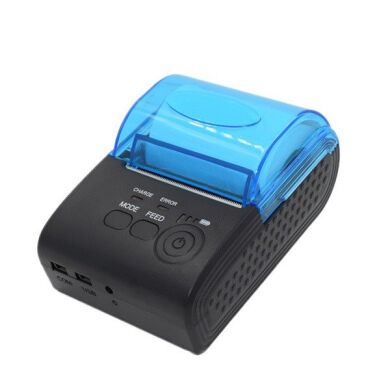 Мобильный термопринтер для чеков POS-принтер Mini ZJ-5805DD 58мм Bluetooth