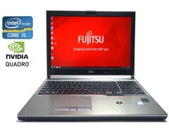 Мобильная рабочая станция Fujitsu Celsius H760 / 15.6" (1920x1080) IPS / Intel Core i5-6440HQ (4 ядра по 2.6 - 3.5 GHz) / 32 GB DDR4 / 512 GB SSD / nVidia Quadro M600M, 2 GB GDDR5, 128-bit / WebCam