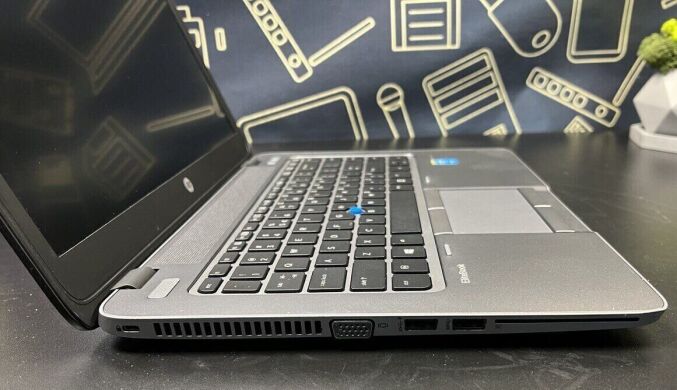 Ультрабук HP EliteBook 840 G2 B-клас / 14" (1920x1080) TN / Intel Core i7-5600U (2 (4) ядра по 2.6 - 3.2 GHz) / 8 GB DDR3 / 240 GB SSD / AMD Radeon R7 M260X, 1 GB DDR5, 128-bit / WebCam