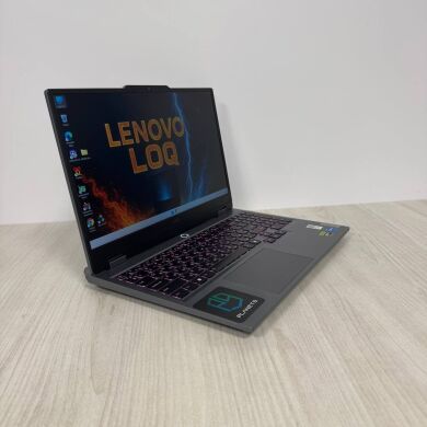 Ігровий ноутбук Lenovo LOQ 15IRX9 / 15.6" (1920x1080) IPS / Intel Core i5-13450HX (10 (16) ядер по 2.4 - 4.6 GHz) / 16 GB DDR5 / 1000 GB SSD NVMe / nVidia GeForce RTX 4050, 6 GB GDDR6, 96-bit / WebCam Ігровий ноутбук Lenovo LOQ 15IRX9 / 15.6" (1920x1080) IPS / Intel Core i5-13450HX (10 (16) ядер по 2.4 - 4.6 GHz) / 16 GB DDR5 / 1000 GB SSD NVMe / nVidia GeForce RTX 4050, 6 GB GDDR6, 96-bit / WebCam