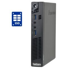 Неттоп Lenovo ThinkCentre M72e Tiny USFF / Intel Core i3-2120T (2 (4) ядра по 2.6 GHz) / 4 GB DDR3 / 128 GB SSD / Intel HD Graphics 2500