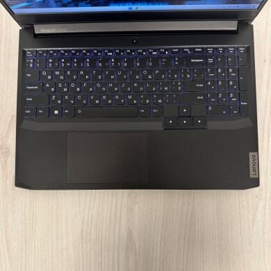Игровой ноутбук Б-класс Lenovo IdeaPad Gaming 3 15IHU6 / 15.6" (1920x1080) IPS / Intel Core i5-11320H (4 (8) ядра по 2.5 - 4.5 GHz) / 8 GB DDR4 / 256 GB SSD NVMe / nVidia GeForce GTX 1650, 4 GB GDDR6, 128-bit / WebCam