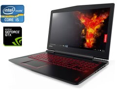 Игровой ноутбук Lenovo Legion Y520-15IKBN / 15.6" (1920x1080) IPS / Intel Core i5-7300HQ (4 ядра по 2.5 - 3.5 GHz) / 8 GB DDR4 / 256 GB SSD + 1000 GB HDD / nVidia GeForce GTX 1050 Ti, 4 GB GDDR5, 128-bit / WebCam / Win 10 Home