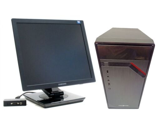 Комплект ПК: LogicPover Tower / AMD Athlon II X4 631 (4 ядра по 2.6 GHz) / 8 GB DDR3 / 120 GB SSD NEW + 250 GB HDD / nVidia GeForce GT 640, 2 GB DDR3, 128-bit + Монитор Samsung SyncMaster 970P / 19" (1280x1024) TN / 1x DVI