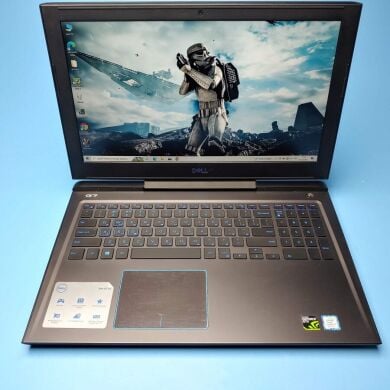 Игровой ноутбук Dell G7 7588 / 15.6" (1920x1080) IPS / Intel Core i7-8750H (6 (12) ядер по 2.2 - 4.1 GHz) / 8 GB DDR4 / 512 GB SSD / nVidia GeForce GTX 1050 Ti, 4 GB GDDR5, 128-bit / WebCam / Win 10 Home