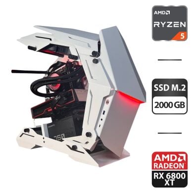 Збірка під замовлення: ігровий ПК Jonsbo MOD-3 Mini Gray Tower / AMD Ryzen 5 7500F (6 (12) ядер по 3.7 - 5.0 GHz) / 32 GB DDR5 / 2000 GB SSD M.2 / AMD Radeon RX 6800 XT, 16 GB GDDR6, 256-bit / 750W Збірка під замовлення: ігровий ПК Jonsbo MOD-3 Mini Gray Tower / AMD Ryzen 5 7500F (6 (12) ядер по 3.7 - 5.0 GHz) / 32 GB DDR5 / 2000 GB SSD M.2 / AMD Radeon RX 6800 XT, 16 GB GDDR6, 256-bit / 750W