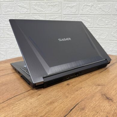 Ігровий ноутбук Б-клас Sager NH58RH / 15.6" (1920x1080) IPS / Intel Core i5-9300H (4 (8) ядра по 2.4 - 4.1 GHz) / 16 GB DDR4 / 128 GB SSD M.2 + 1000 GB HDD / nVidia GeForce GTX 1050, 3 GB GDDR5, 96-bit / WebCam