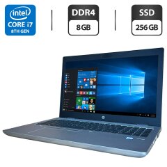 Ноутбук Б-класс HP ProBook 650 G4 / 15.6" (1366x768) TN / Intel Core i7-8650U (4 (8) ядра по 1.9 - 4.2 GHz) / 8 GB DDR4 / 256 GB SSD / Intel UHD Graphics 620 / WebCam