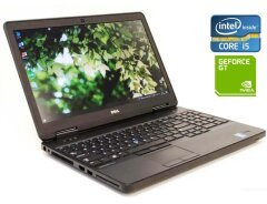 Ноутбук Dell Latitude E5540 / 15.6" (1366x768) TN / Intel Core i7-4600U (2 (4) ядра по 2.1 - 3.3 GHz) / 8 GB DDR3 / 240 GB SSD / nVidia GeForce GT 720M, 2 GB DDR3, 64-bit / Win 10 Pro