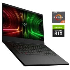 Игровой ноутбук Razer Blade 14 RZ09-0370 / 14" (2560x1440) IPS / AMD Ryzen 9 5900HX (8 (16) ядер по 3.3 - 4.6 GHz) / 16 GB DDR4 / 1000 GB SSD M.2 / nVidia GeForce RTX 3070, 8 GB GDDR6, 256-bit / WebCam / Win 11 Home