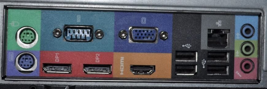 Компьютер Acer Veriton S4660G Tower / Intel Core i5-8400 (6 ядер по 2.8 - 4.0 GHz) / 8 GB DDR4 / 256 GB SSD M.2 / Intel UHD Graphics 630 / Windows 11 Pro