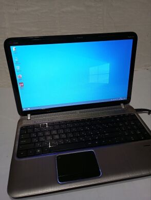 Ноутбук Б-класс HP Pavilion DV6 / 15.6" (1366x768) TN / AMD A6-3430MX (4 ядра по 1.7 - 2.4 GHz) / 8 GB DDR3 / 128 GB SSD / AMD Radeon HD 6520G / WebCam / DVD-RW / АКБ не держит