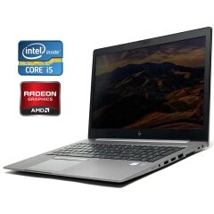 Мобільна робоча станція HP Zbook 15u G6 / 15.6" (1920x1080) IPS / Intel Core i5-8365U (4 (8) ядра по 1.6 - 4.1 GHz) / 16 GB DDR4 / 256 GB SSD / AMD Radeon Pro WX 3200, 4 GB GDDR5, 128-bit / WebCam / Win 11