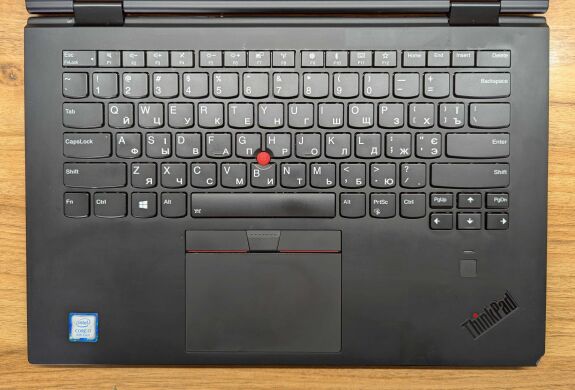 Ноутбук-трансформер Б-класс Lenovo ThinkPad x1 Carbon 3rd / 14" (1920x1080) IPS Touch / Intel Core i7-8550U (4 (8) ядра по 1.8 - 4.0 GHz) / 8 GB DDR3 / 512 GB SSD / Intel UHD Graphics 620 / WebCam / TouchID / Windows 10 Ноутбук-трансформер Б-класс Lenovo ThinkPad x1 Carbon 3rd / 14" (1920x1080) IPS Touch / Intel Core i7-8550U (4 (8) ядра по 1.8 - 4.0 GHz) / 8 GB DDR3 / 512 GB SSD / Intel UHD Graphics 620 / WebCam / TouchID / Windows 10
