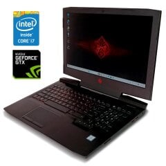 Ігровий ноутбук Б-клас HP Omen / 15.6" (1920x1080) TN / Intel Core i7-8750H (6 (12) ядер по 2.2 - 4.1 GHz) / 32 GB DDR4 / 256 GB SSD + 1000 GB HDD / nVidia GeForce GTX 1060, 6 GB GDDR5, 192-bit / WebCam