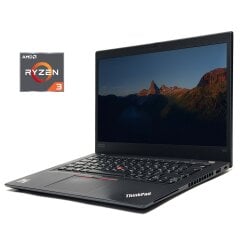 Ультрабук Lenovo ThinkPad X13 Gen 1 / 13.3" (1920x1080) IPS / AMD Ryzen 3 Pro 4450U (4 (8) ядра по 2.5 - 3.7 GHz) / 8 GB DDR4 / 256 GB SSD / AMD Radeon RX Vega 5 Graphics / WebCam / Win 10 Pro